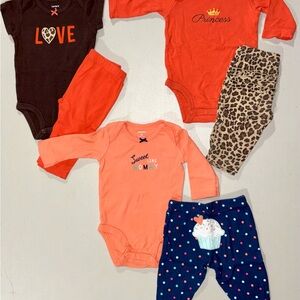 Carter’s Baby Girl Outfit Bundle – Size 3 Months